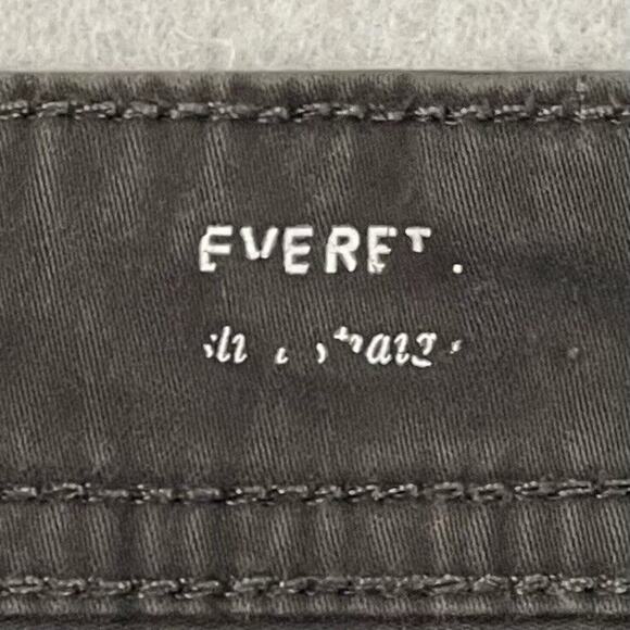 AG Adriano Goldschmied Everett Pants Mens 30X32 Gray Slim Straight Fit Stretch - Picture 3 of 15